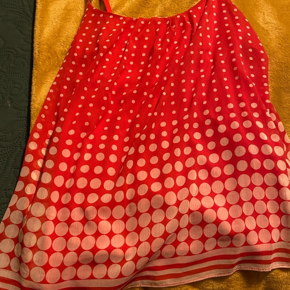NY & Co spaghetti strap shirt sz med